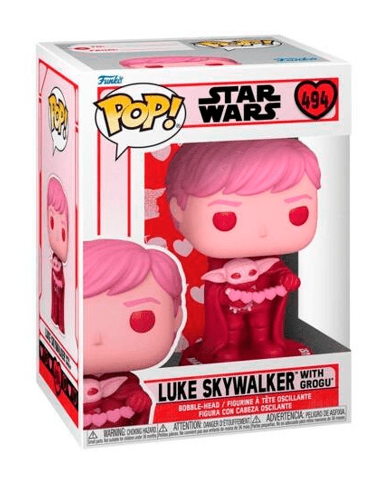 Funko POP Star Wars - Luke & Grogu (Valentine's Day)