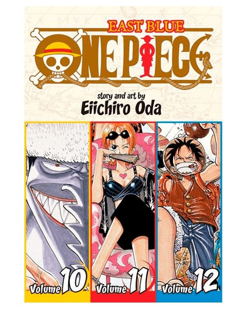 One Piece Omnibus Vol 04 (10-11-12) (Ed. em Inglês)