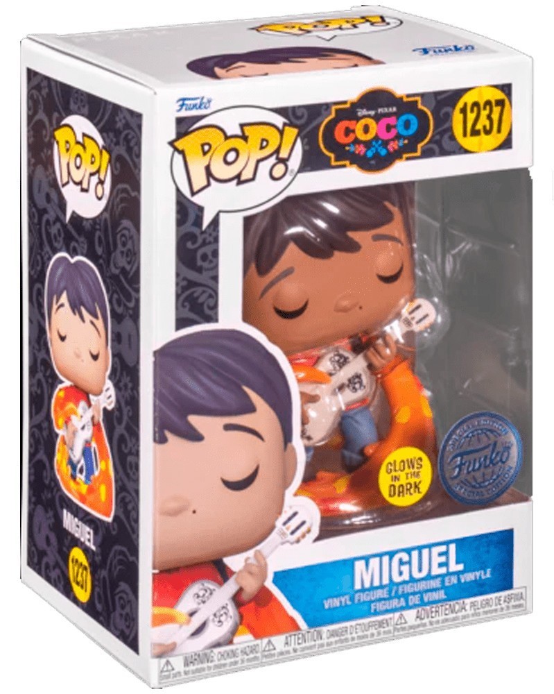 Funko POP Disney - Coco - Miguel with Guitar (Glow-in-the-Dark)
