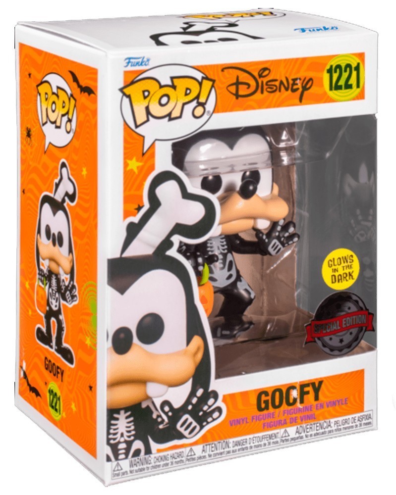 Funko POP Disney - Skeleton Goofy (Glow-in-the-Dark)