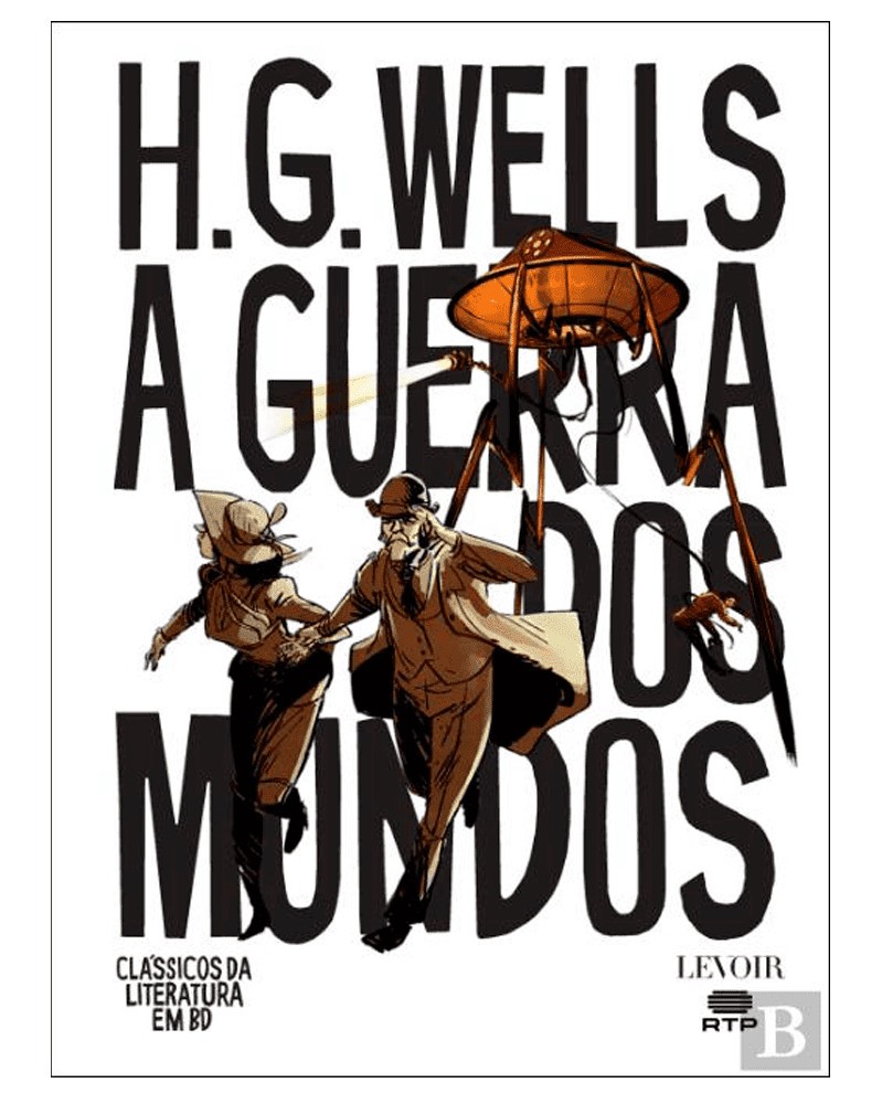 A Guerra Dos Mundos, de H.G. Wells (Ed.Portuguesa, capa dura)