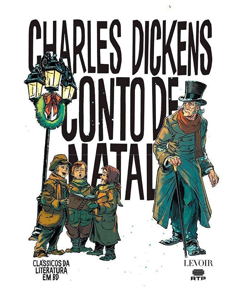 Conto De Natal, de Charles Dickens (Ed.Portuguesa, capa dura)
