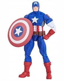 Marvel Legends Series Action Figure - Ultimate Captain America (Puff Adder BAF)
