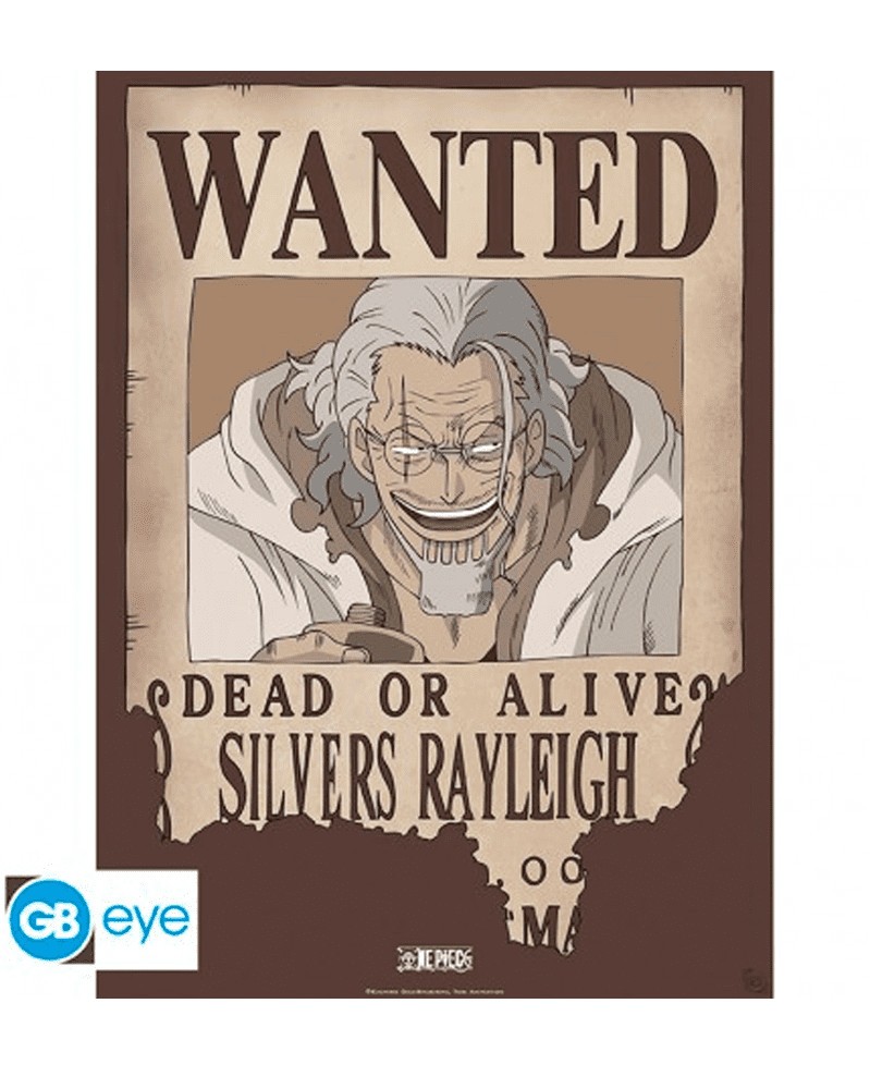 Poster One Piece - Wanted Silvers Rayleigh