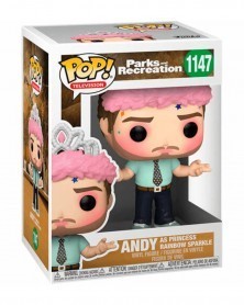 Funko POP Television - Parks and Recreation - Andy as Princess Rainbow Sparkle