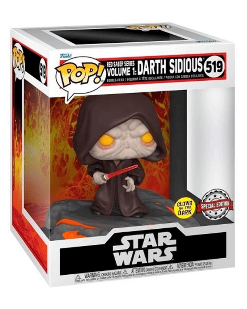 Funko POP Deluxe Star Wars - Darth Sidious (GITD) (Special Edition)