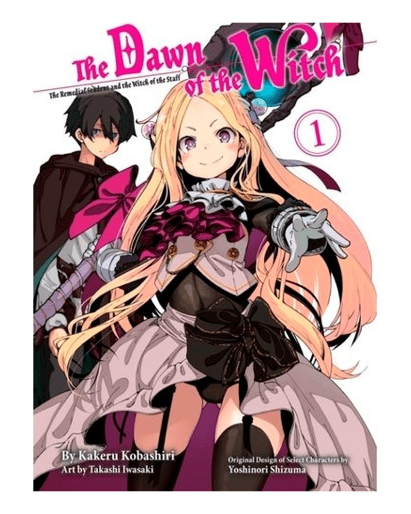 The Dawn Of The Witch - The Remedial Student and The Witch of the Staff Light Novel (Ed. em Inglês)