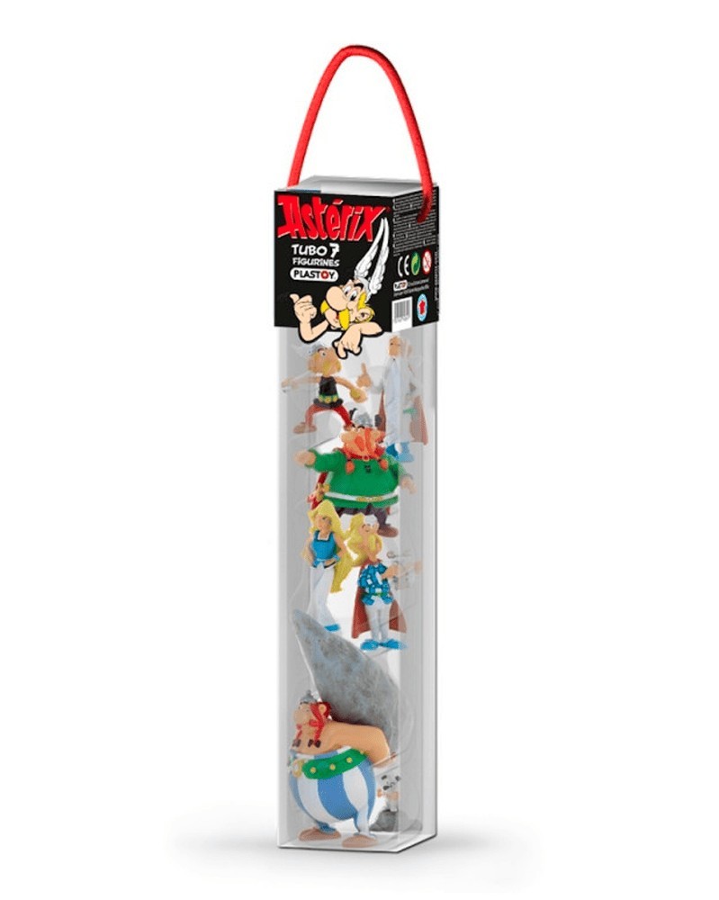 Astérix Figure - Pack com 7 figuras (4 a 10 cm)