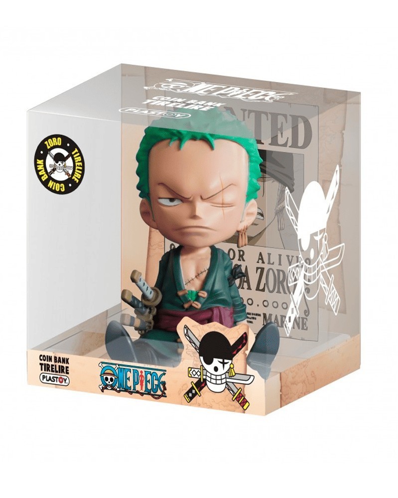 One Piece mealheiro - Zoro (18 cm) One Piece mealheiro - Zoro (18 cm)