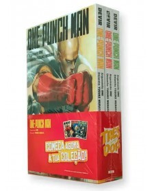 Pack One-Punch Man 1-2-3 (Ed. Portuguesa)