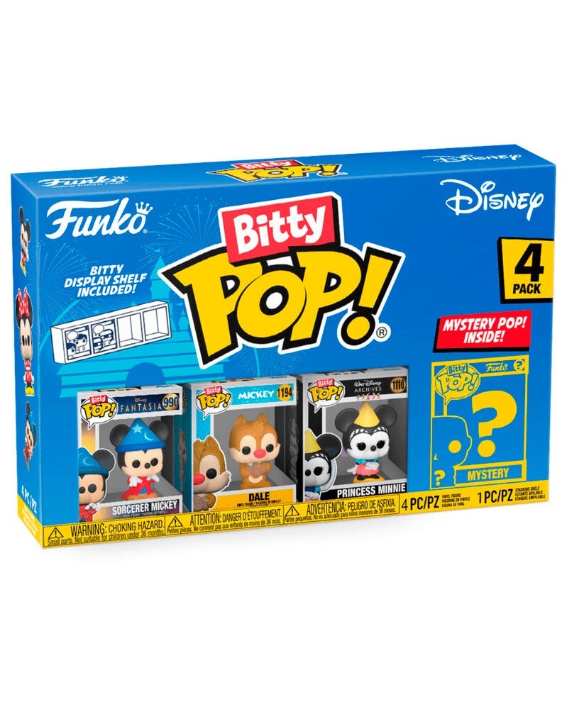 Funko Bitty POP Disney - Pack Sorceror Mickey 2,5 cm