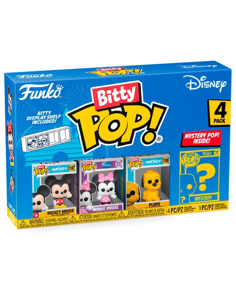 Funko Bitty POP Disney - Pack Mickey 2,5 cm