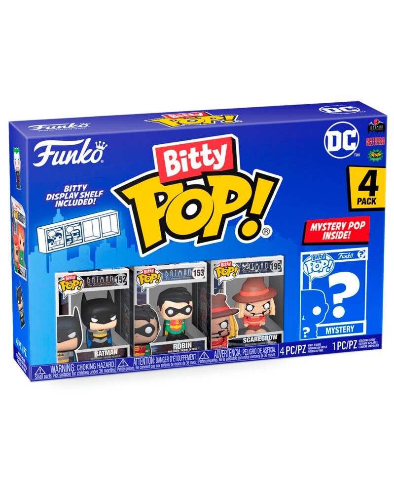Funko Bitty POP DC Comics - Pack Batman TAS 2,5 cm