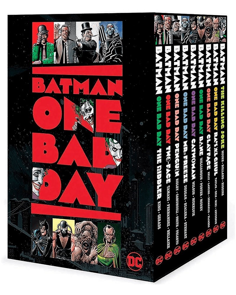 Batman One Bad Day Box Set HC Complete