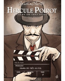 Hercule Poirot: Drama em Três Actos (ed. portuguesa, capa dura)
