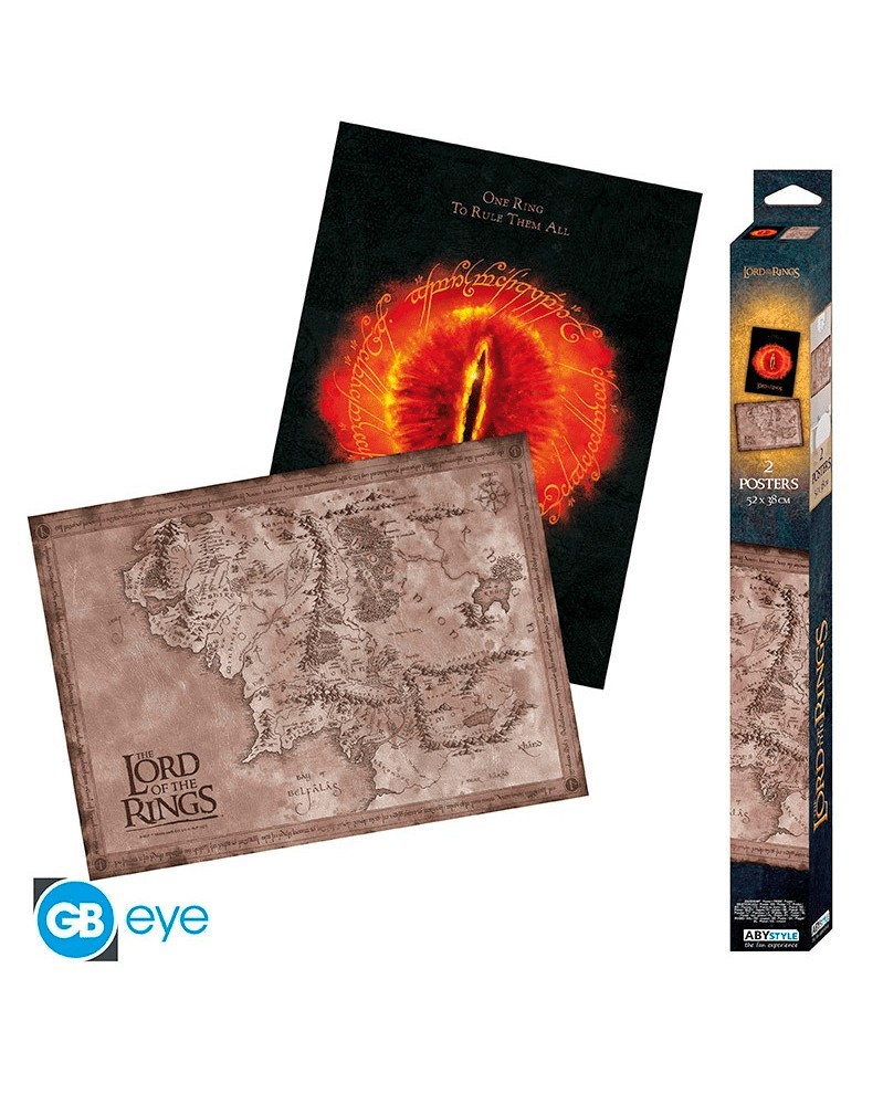Set of 2 Posters - Lord of the Rings