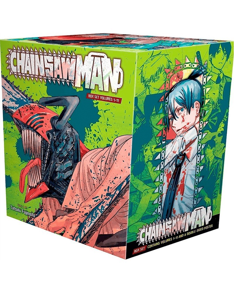 Chainsaw Man Box Set - Volumes 01-11 (Ed. em Inglês)
