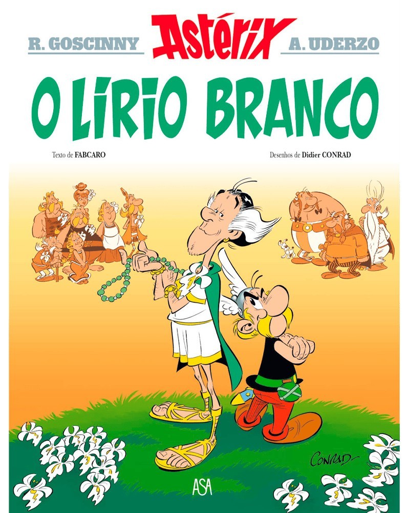 Astérix - O Lírio Branco (Ed. Portuguesa)