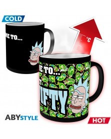 Caneca Heat Change Rick and Morty - Schwifty