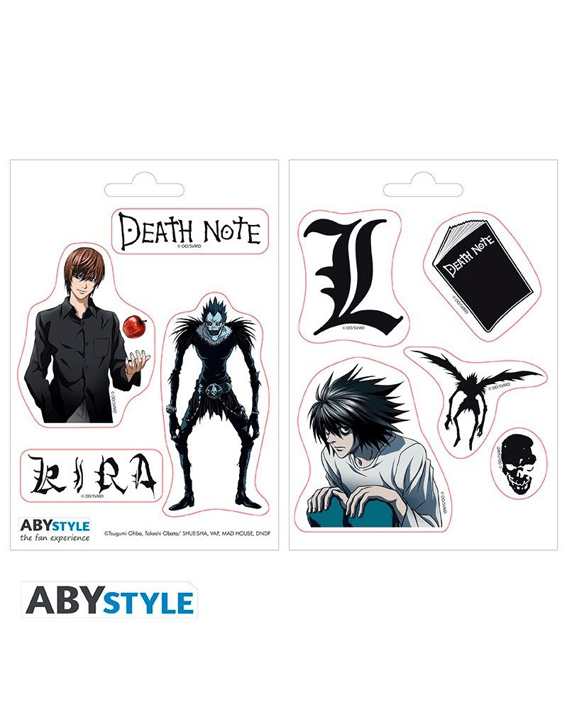 Stickers 16x11cm Death Note - Death Note Icons