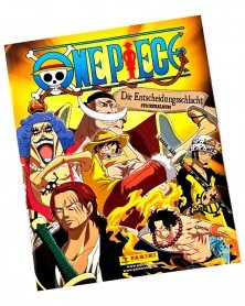 Caderneta One Piece Summit War Sticker Collection Album (Versão Alemã)