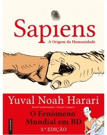 Sapiens, A Origem da Humanidade - O Fenómeno Mundial em BD (Ed. Portuguesa, Capa Dura)