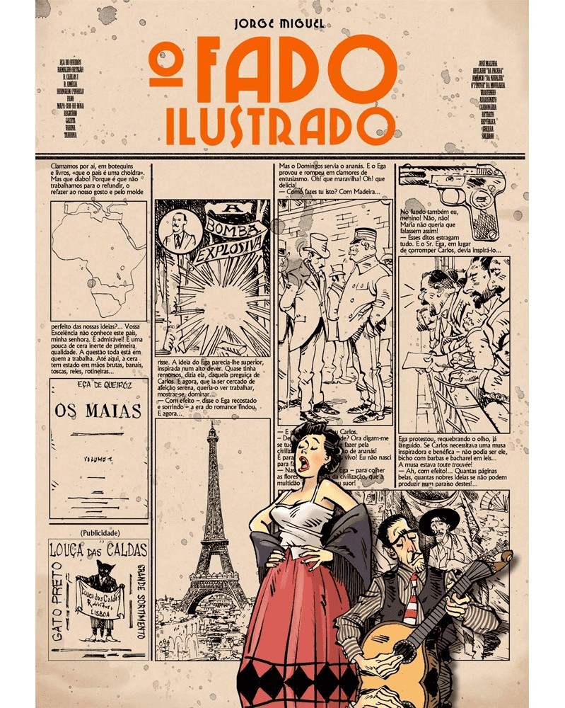 O Fado Ilustrado, de Jorge Miguel (capa dura)