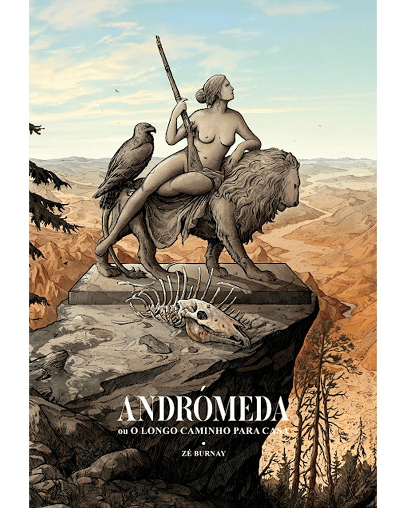 Andrómeda - ou O Longo Caminho para Casa, de Zé Burnay (capa dura)