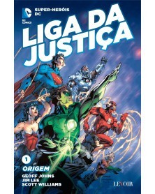 Super-Heróis DC - Livro 01: Liga da Justiça - Origem (Ed.Portuguesa, capa dura)