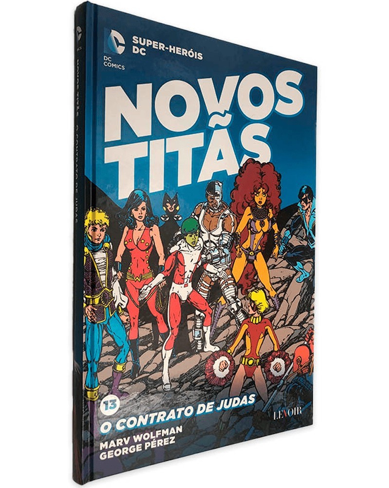 Super-Heróis DC - Livro 13: Novos Titãs - O Contrato de Judas (Ed.Portuguesa, capa dura)