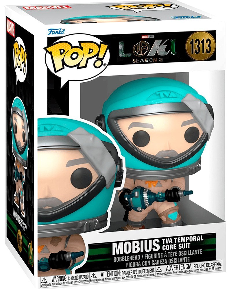 Funko POP Marvel - Loki - Mobius (TVA Temporal Core Suit)