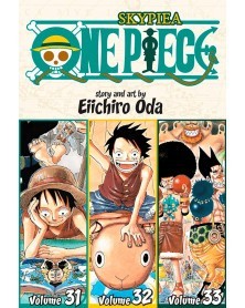 One Piece Omnibus Vol 11 (31-32-33) (Ed. em Inglês)