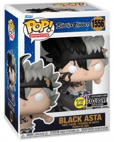 Funko POP Anime - Black Clover - Black Asta (GITD EE Exclusive)