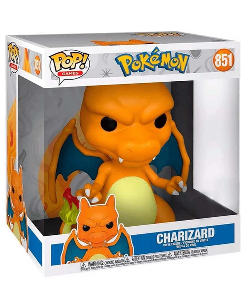 PREORDER! Funko POP Games - Pokémon - Charizard EMEA (Super Sized 25cm)