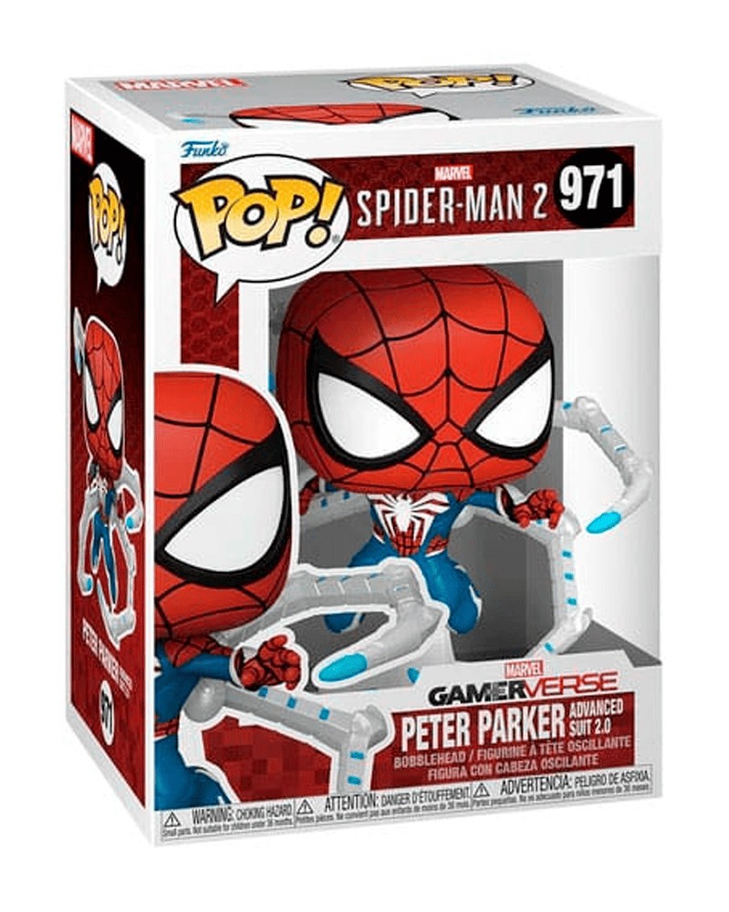 PREORDER! Funko POP Games - Spider-Man 2 - Peter Parker (Advanced Suit 2.0)