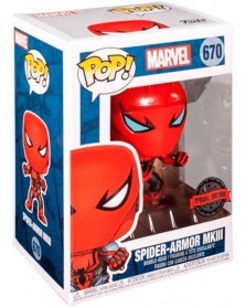 Funko POP Marvel - Spider-Armor MKIII (Sticker Special Edition)