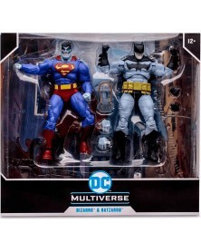 DC Multiverse - Bizarro & Batzarro Action Figure 18cm