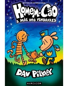Homem-Cão Vol.10 - A Mãe dos Vendavais, de Dav Pilkey (Ed.Portuguesa)