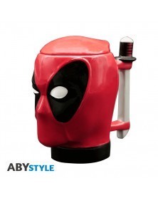 Caneca 3D Marvel Comics - Deadpool