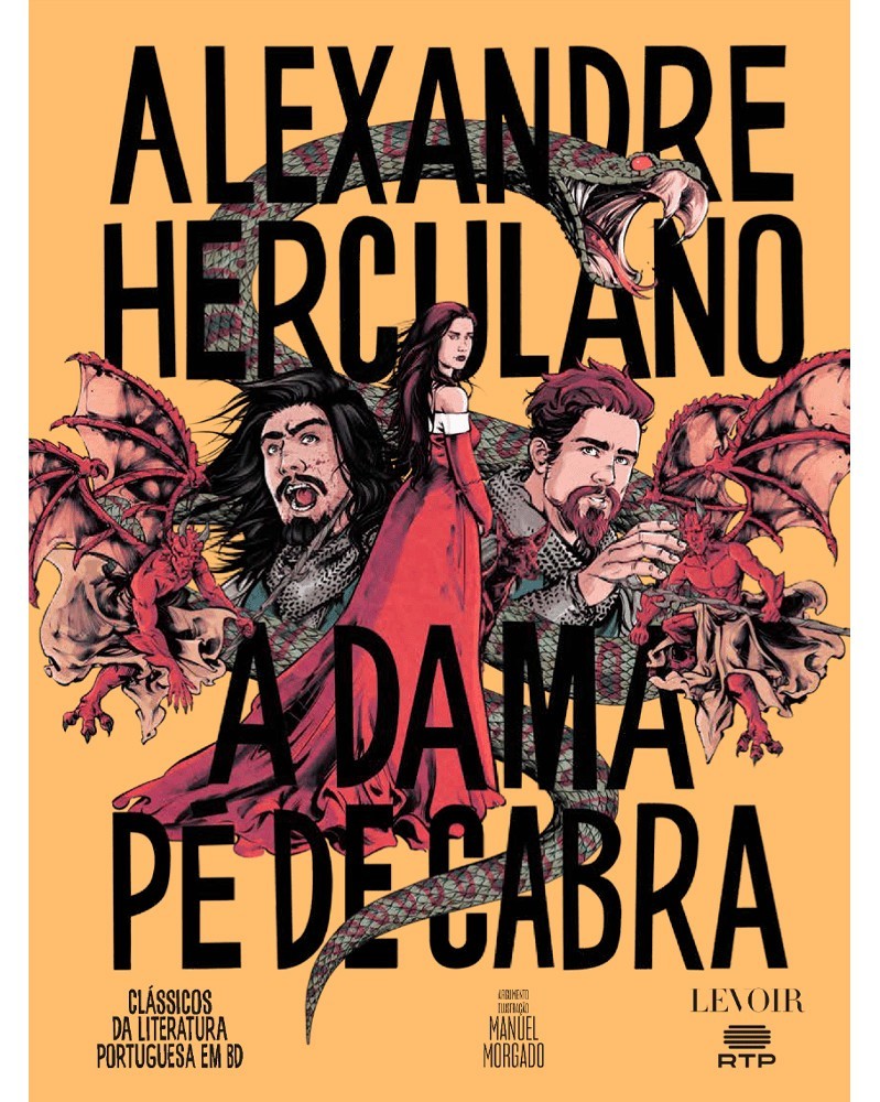 A Dama Pé de Cabra, de Alexandre Herculano (Ed. portuguesa, capa dura) A Dama Pé de Cabra, de Alexandre Herculano (Ed. portuguesa, capa dura)