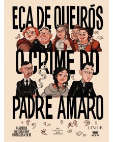 O Crime do Padre Amaro, de Eça de Queirós (Ed. portuguesa, capa dura)
