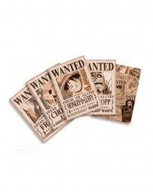 Postais One Piece - Wanted