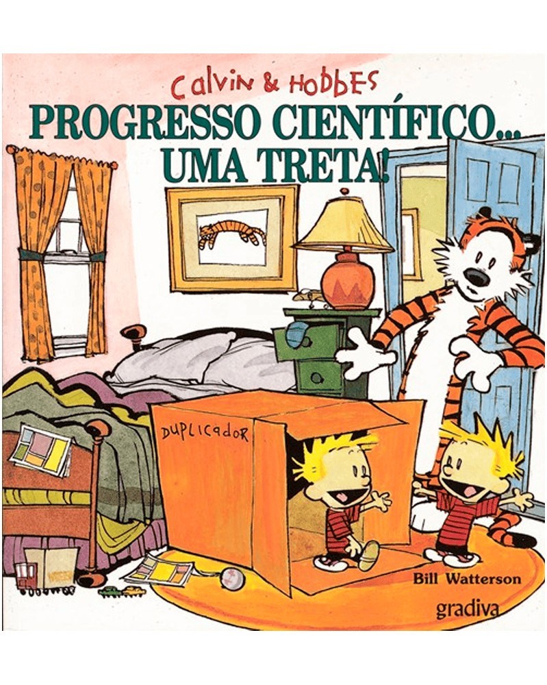 Calvin & Hobbes - Progresso Científico (Bill Waterson) Calvin & Hobbes - Progresso Científico (Bill Waterson)