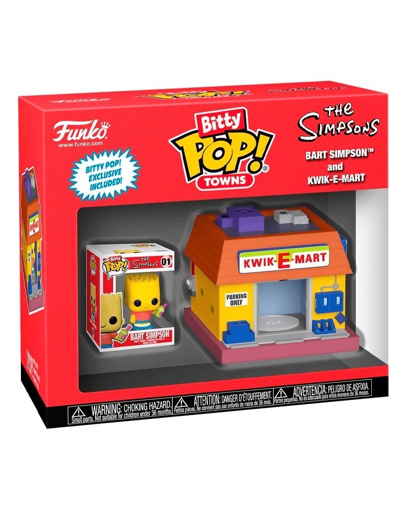 Funko Bitty POP Towns - Simpsons - Bart Simpson and the Kwik-E-Mart Funko Bitty POP Towns - Simpsons - Bart Simpson and the Kwik-E-Mart