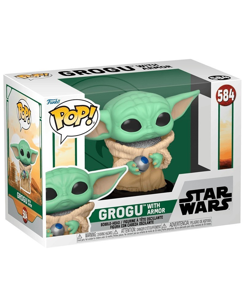 Funko POP Star Wars - The Book of Bobba Fet - Grogu With Armor Funko POP Star Wars - The Book of Bobba Fet - Grogu With Armor
