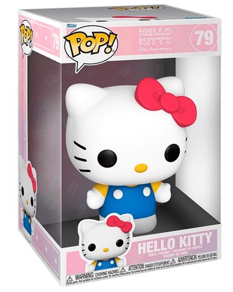 Funko POP Sanrio - Hello Kitty 50th Anniversary (Super Sized Jumbo Edition 25 cm) Funko POP Sanrio - Hello Kitty 50th Anniversary (Super Sized Jumbo Edition 25 cm)