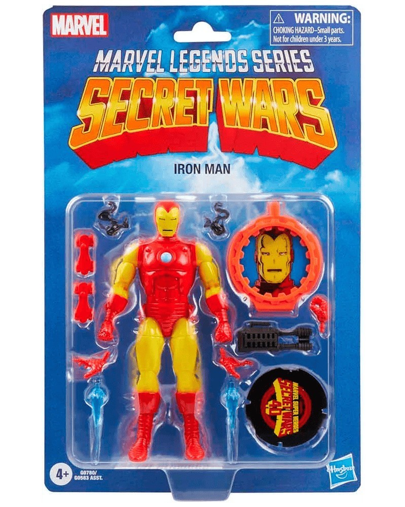 Marvel Legends Retro Collection - Secret Wars - Iron Man 15 cm Marvel Legends Retro Collection - Secret Wars - Iron Man 15 cm