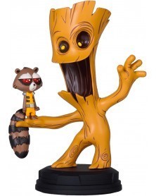 Marvel Comics - Groot and Rocket Raccoon Animated Style
