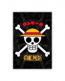 Magnet One Piece  - Straw hat Skull