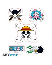 Stickers 16x11cm One Piece - Straw Hat Skulls